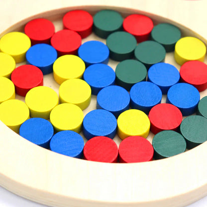 Colorful Wooden Puzzle Toy