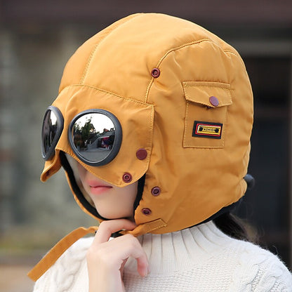 Befez | Classic Protective Pilot Goggles Hat