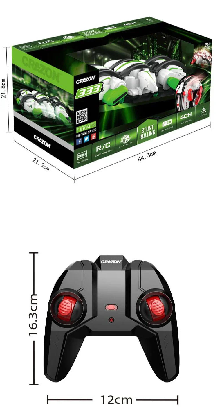 Fast Remote Control Stunt Car Toy