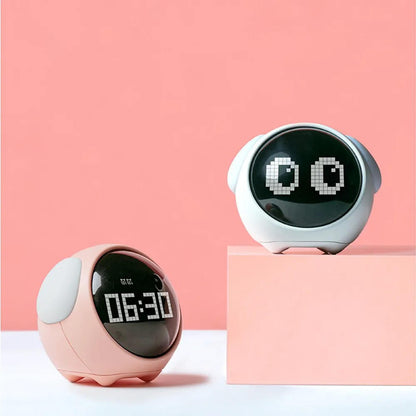 Smart Wake Up Clock With LED Light And Voice
