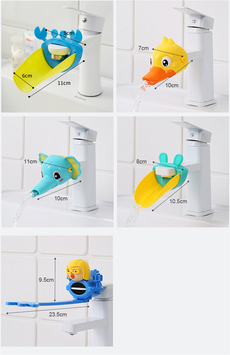 Colorful Fun Water Faucet Extender for Kids