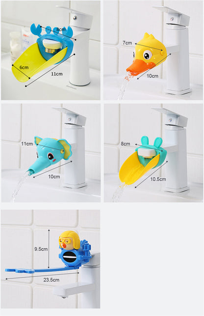 Colorful Fun Water Faucet Extender for Kids