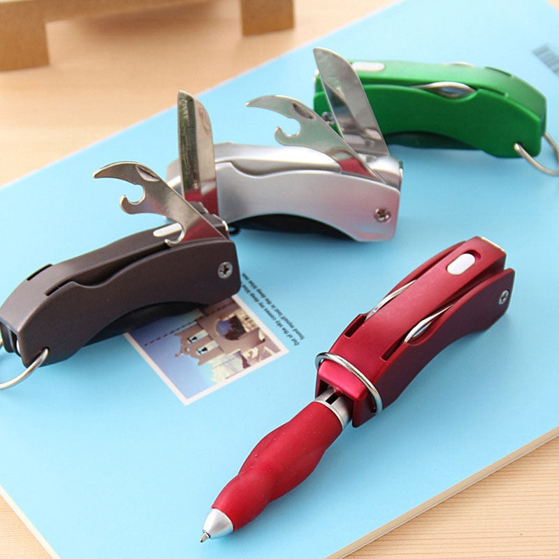 Portable 4in1 Camping Keychain Tool Set - Befez