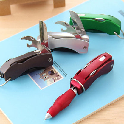 Portable 4in1 Camping Keychain Tool Set - Befez