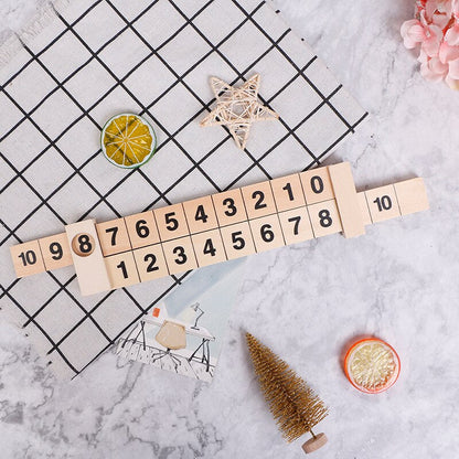 Fun Interactive Wooden Math Puzzle Toy - Befez