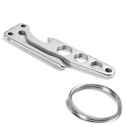 Practical 6-in-1 Pocket Multi Tool Keychain