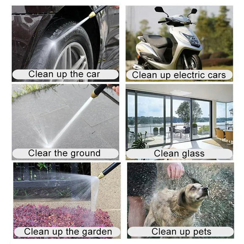 Powerful Portable Water Spray Gun for Easy Cleaning