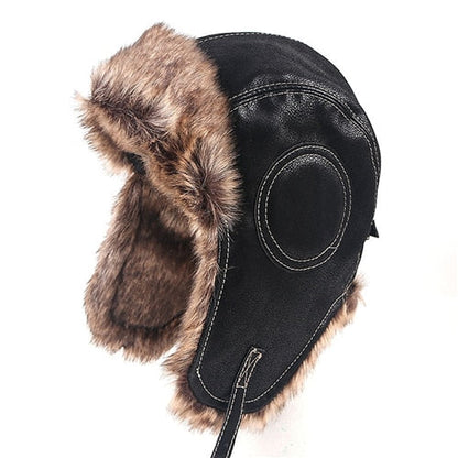 Soft Fleece Beanie - Warm Winter Hat with Earflaps