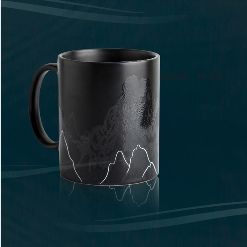Color Changing Heat Sensitive Ceramic Mug