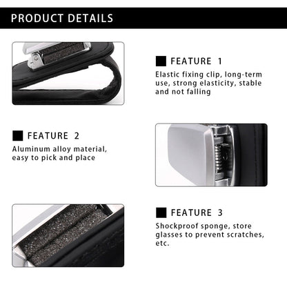 Universal Car Sunglasses Holder Clip Accessory