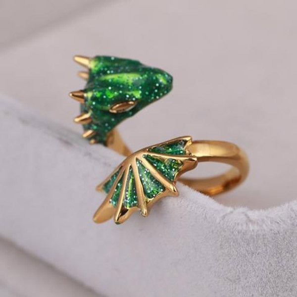 Fashionable Dragon Design Adjustable Ring
