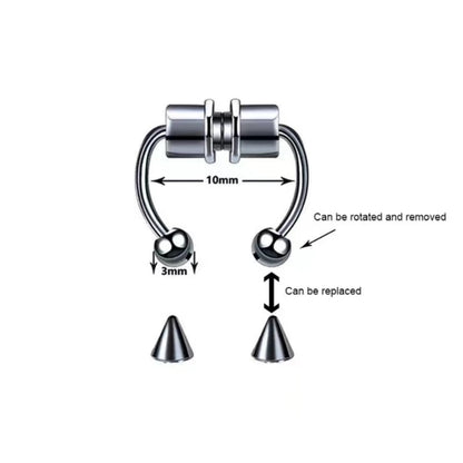 Strong Magnetic Nose Ring Piercing