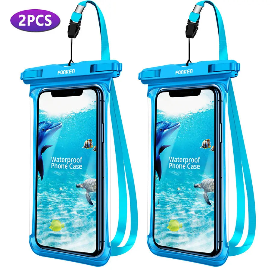 Waterproof Phone Pouch with Clear View Screen Protector