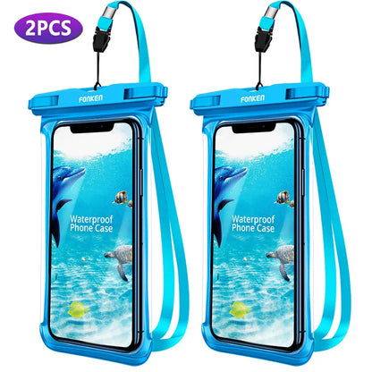 Waterproof Phone Pouch with Clear View Screen Protector