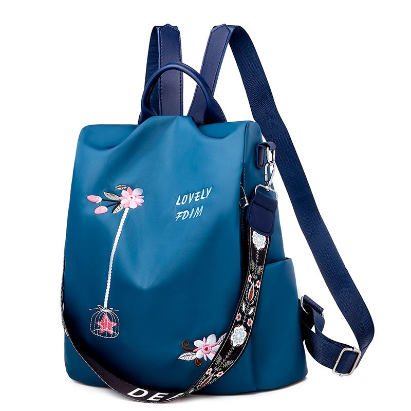 Secure Big College Oxford Backpack