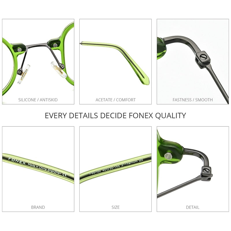 Unique Style Men's Titanium Glasses