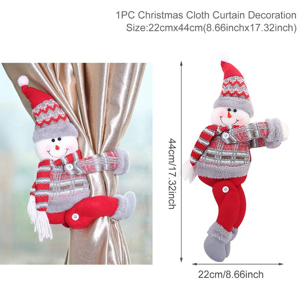 Festive Christmas Tree Curtain Hook