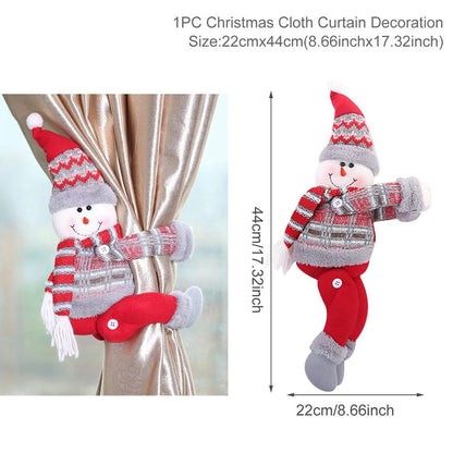 Festive Christmas Tree Curtain Hook