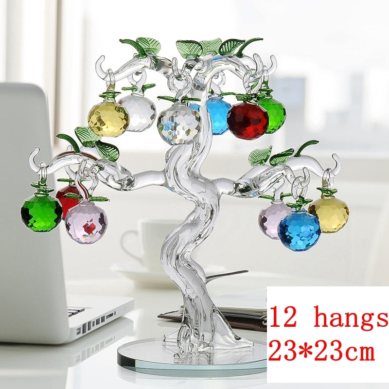 Beautiful Glass Apple Tree Decoration