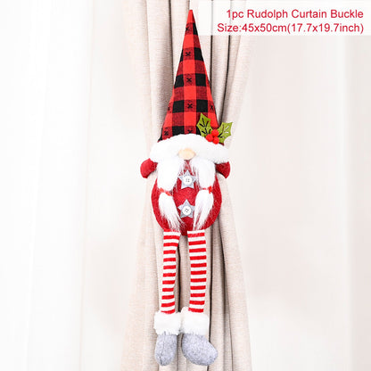 Festive Christmas Tree Curtain Hook