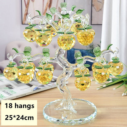 Beautiful Glass Apple Tree Decoration