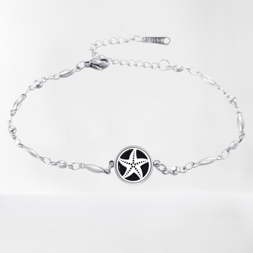 Calming Heart Locket Charm Bracelet