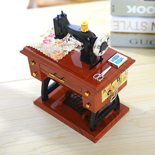 Vintage Mini Sewing Machine Home Decor - Befez