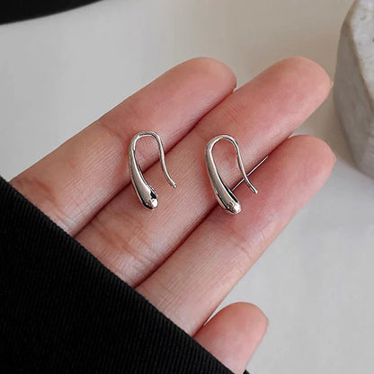 Delicate Sterling Silver Teardrop Earrings