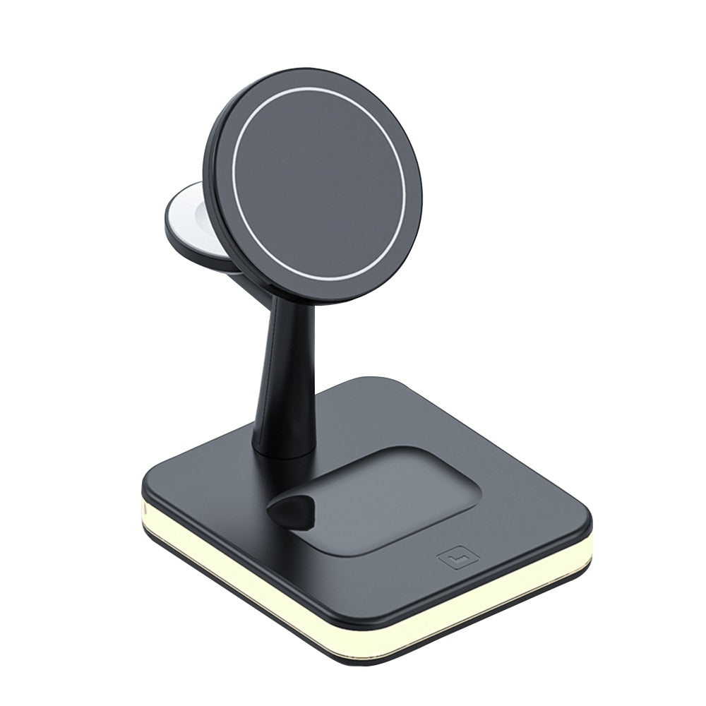 Compact Wireless Charging Desk Lamp