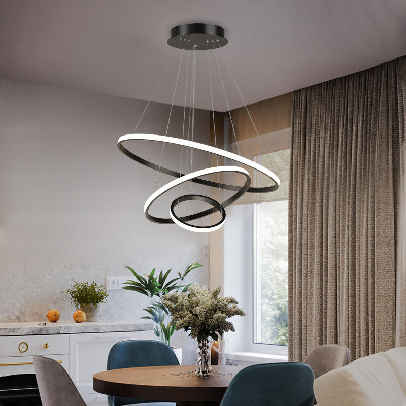 Modern Spiral Pendant Light