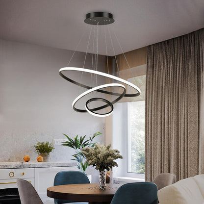 Modern Spiral Pendant Light