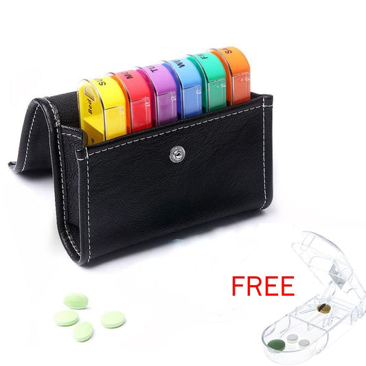 Daily Pill Organizer 7 Day Medication Box - Befez