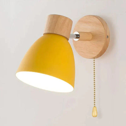Stylish Wooden Wall Light - Classic Warm Glow