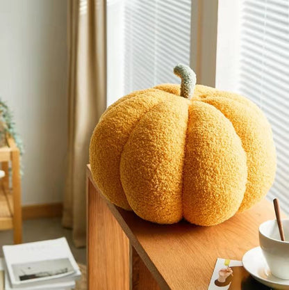 Soft Orange Fall Pillow