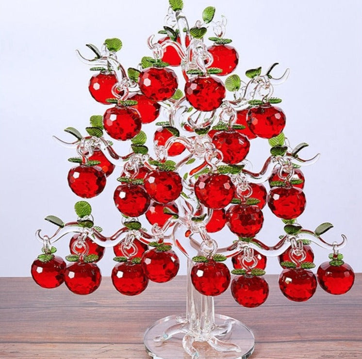 Beautiful Glass Apple Tree Decoration