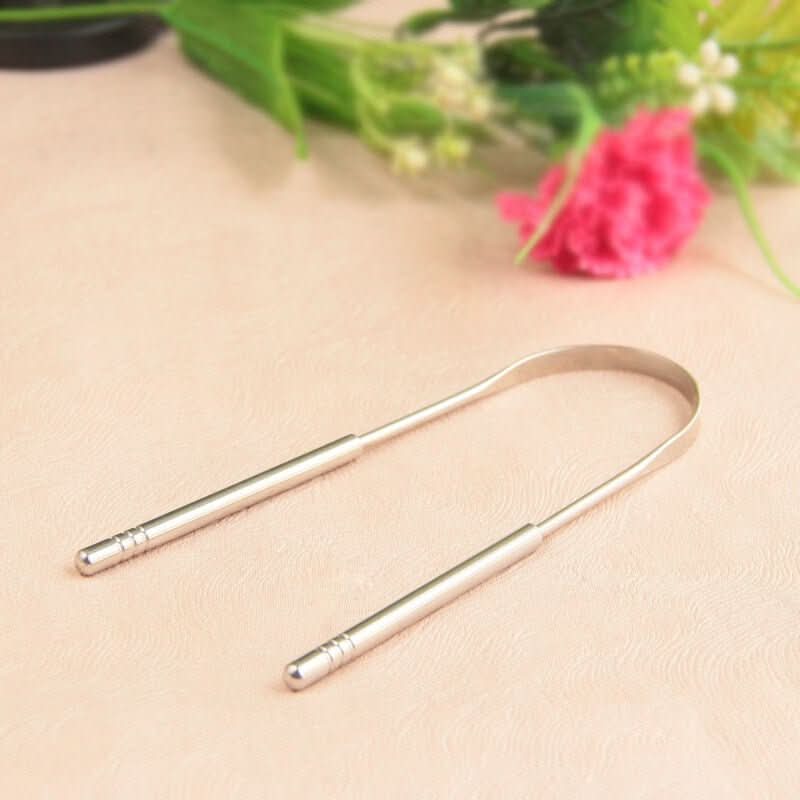 Metal Tongue Cleaner for Fresh Breath and Oral Care