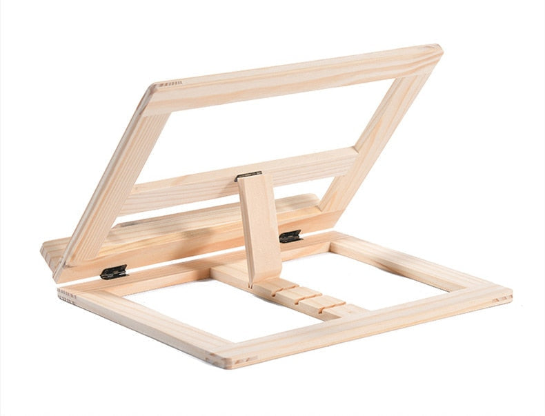 Sturdy Wooden Tablet Holder Stand
