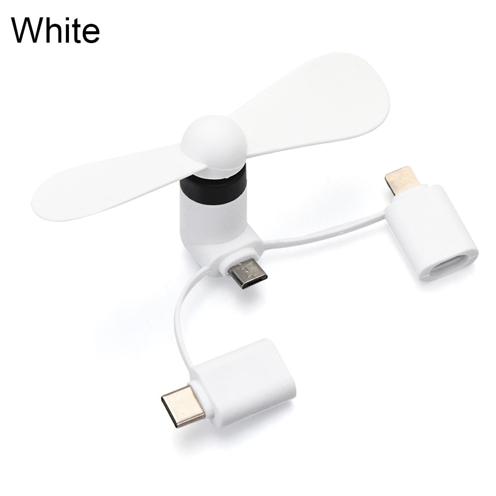 Compact Mini USB Phone Cooling Fan