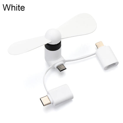Compact Mini USB Phone Cooling Fan