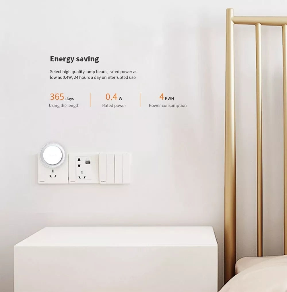 Smart Motion Night Light Bedside Lamp