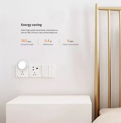 Smart Motion Night Light Bedside Lamp