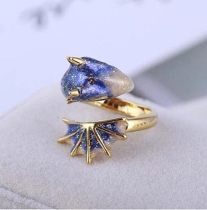 Fashionable Dragon Design Adjustable Ring