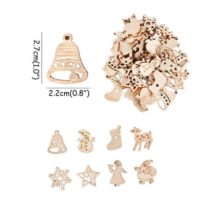 Befez | Traditional Wooden Holiday Christmas Decorations