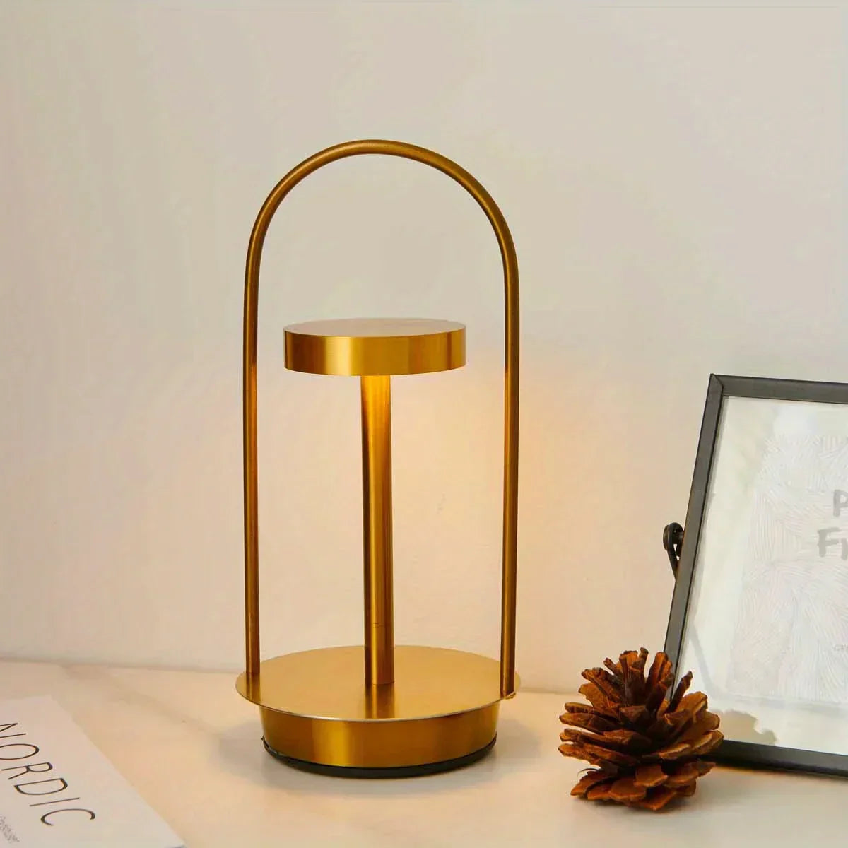 Compact Rechargeable Table Lamp
