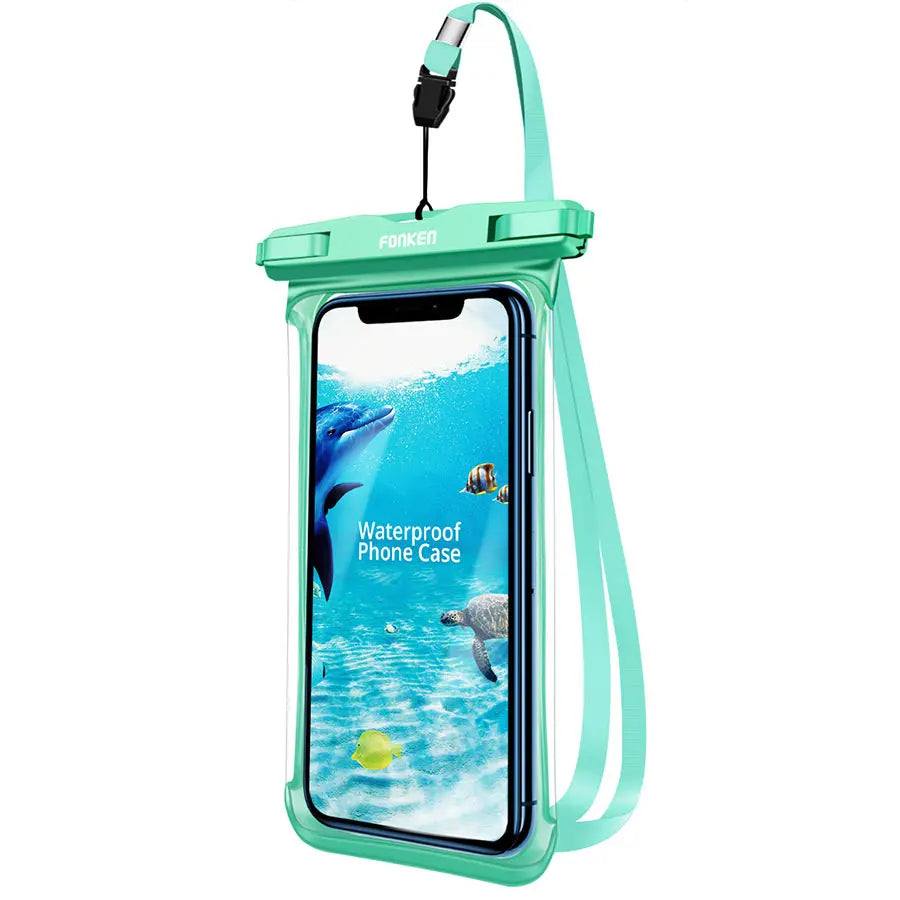 Waterproof Phone Pouch with Clear View Screen Protector
