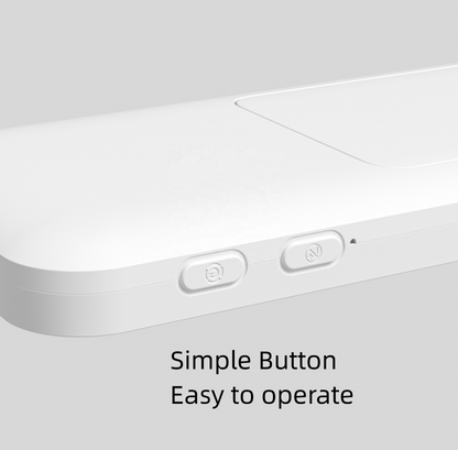 Portable 3ft Smartphone Stand with 360° Rotation and LED Light