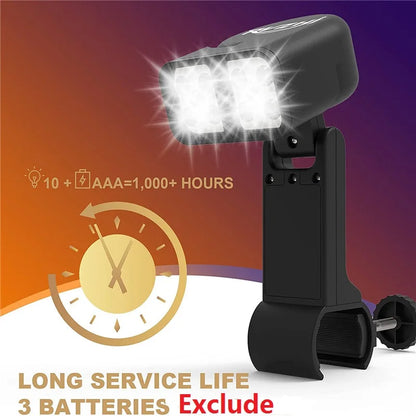 Bright LED Grill Light | 360° Adjustable | Heatproof & Waterproof