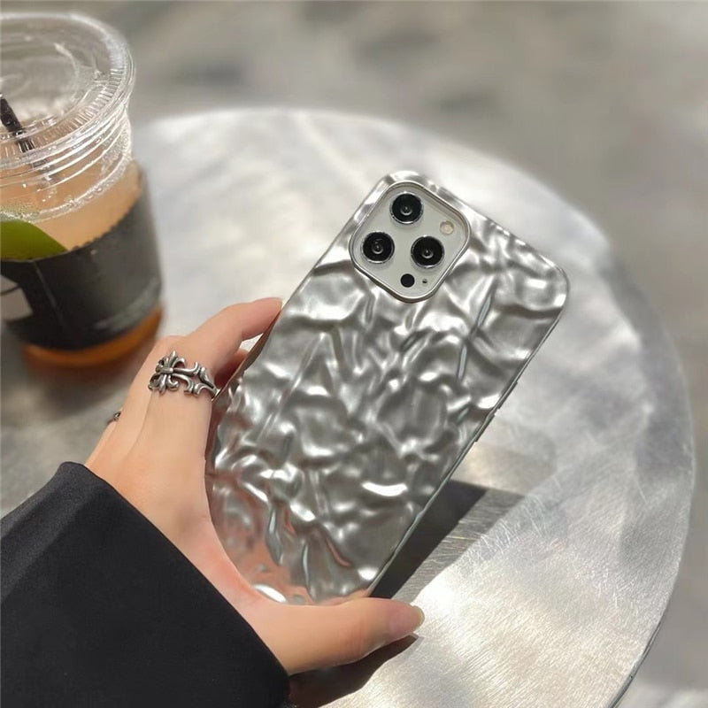 Metallic Pattern iPhone Phone Cover