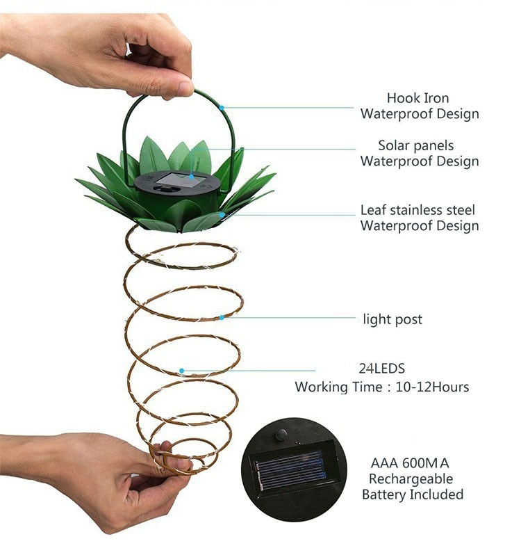 Befez | Outdoor Pineapple LED Lamp