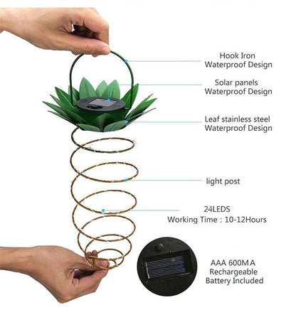 Befez | Outdoor Pineapple LED Lamp